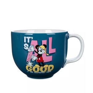 Disney Blue and Pink Mickey Mouse Coffee Mug